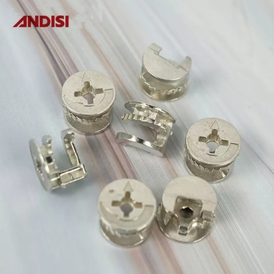Boulons de connecteur pour meubles en alliage de nylon/métal/zinc