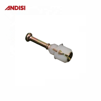 Finition de plaque de zinc M10 M8 Résolution rapide de l'assemblage Connecteur de meubles vis Boulonnage Cabinet Cam Lock Dowel