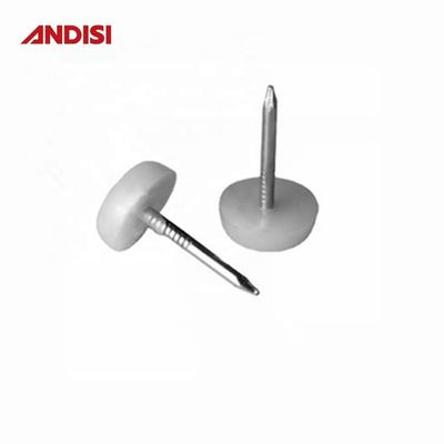 Meubles protège-jambes pieds glissière ongles pour table style de design moderne finition blanche