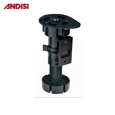 Moderne style de conception des jambes en plastique réglable pour les armoires de cuisine Pieds de plinth 300pcs/ctn