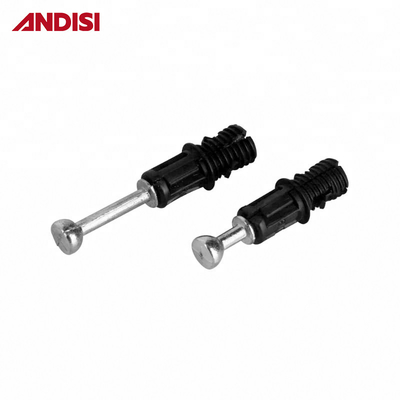 Boulons de connexion pour meubles en acier et en plastique Mini Fix M8/10
