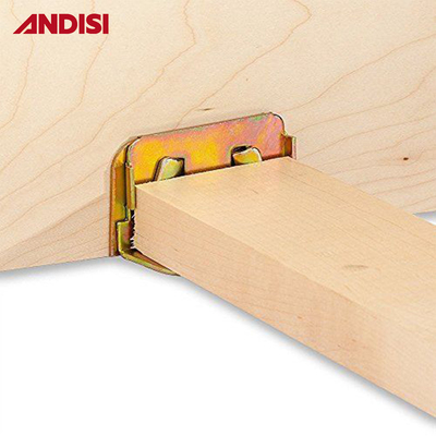 Meubles de chambre à coucher Armature de lit métallique rail cadre d'angle support avec des matériaux durables