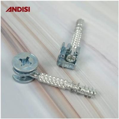Boulons de connecteur pour meubles en alliage de nylon/métal/zinc