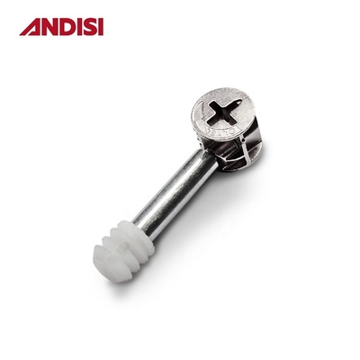 Meubles en bois vis de verrouillage de caméra pour armoire renverser les raccords KD Mini fixer le bureau à domicile