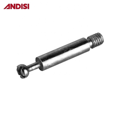 Mini Fix Cam et Boulonnage Dowel Insert Noix alliage de zinc connecteur conjoint de matériel de mobilier