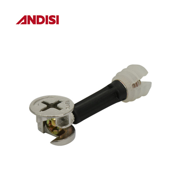Mini-meubles de fixation en plastique Dowel vis de connexion boulon pour le design moderne et plus