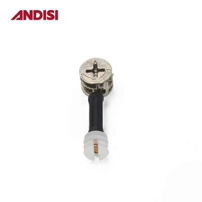 Mini-meubles de fixation en plastique Dowel vis de connexion boulon pour le design moderne et plus