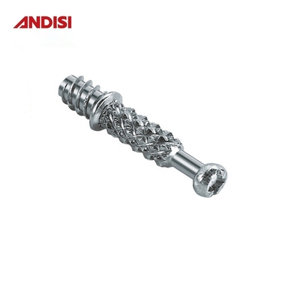 Fixation de meubles de conception traditionnelle Mini fixation métallique excentrique Boulons à cames fixations Dowel