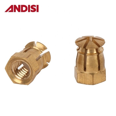 Noix et boulons mini-fix pour bois M6 alliage de zinc de cuivre Noix d'insertion par ANDISI Meubles
