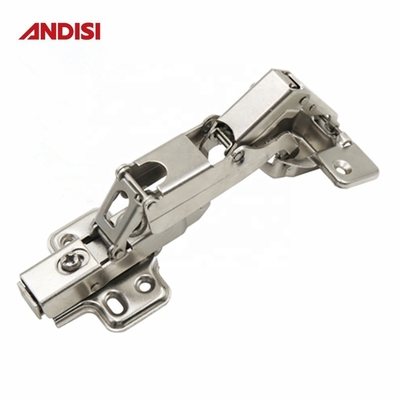 Taille du panneau 3-7 mm Armoire de porte de cuisine fermée douce charnières hydrauliques avec tasse à charnière de 35 mm
