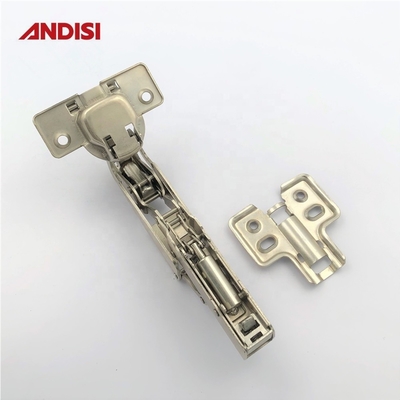 Taille du panneau 3-7 mm Armoire de porte de cuisine fermée douce charnières hydrauliques avec tasse à charnière de 35 mm