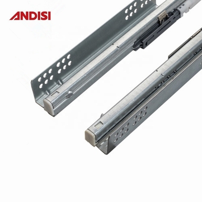 Moderne style V6 sous-monté tiroirs glissières doux fermé capacité de chargement 30 kg pour la cuisine