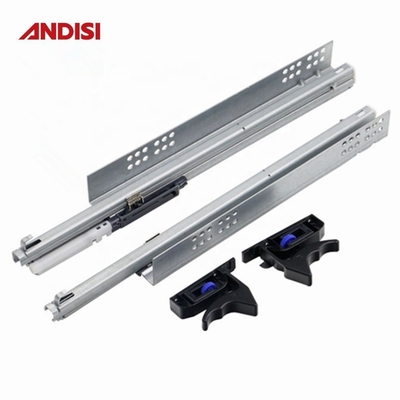 Moderne style V6 sous-monté tiroirs glissières doux fermé capacité de chargement 30 kg pour la cuisine