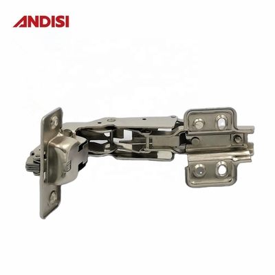11.5mm Enfoncement de tasse de charnière 165 degrés Fermeture automatique des charnières de meubles pour armoire de cuisine