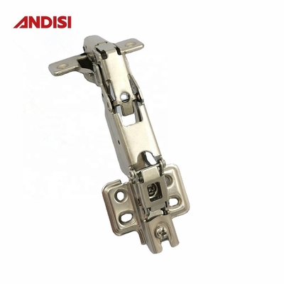 11.5mm Enfoncement de tasse de charnière 165 degrés Fermeture automatique des charnières de meubles pour armoire de cuisine