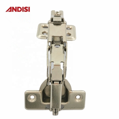 11.5mm Enfoncement de tasse de charnière 165 degrés Fermeture automatique des charnières de meubles pour armoire de cuisine