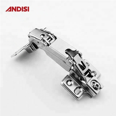 11.5mm Enfoncement de tasse de charnière 165 degrés Fermeture automatique des charnières de meubles pour armoire de cuisine