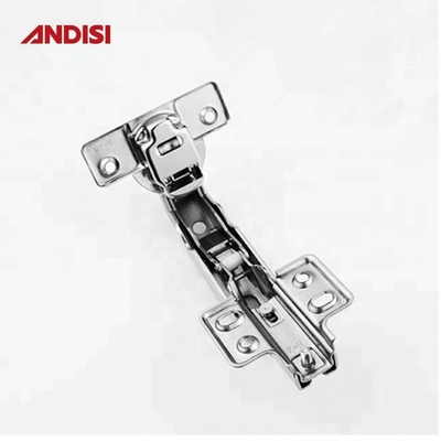 11.5mm Enfoncement de tasse de charnière 165 degrés Fermeture automatique des charnières de meubles pour armoire de cuisine