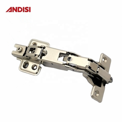 11.5mm Enfoncement de tasse de charnière 165 degrés Fermeture automatique des charnières de meubles pour armoire de cuisine