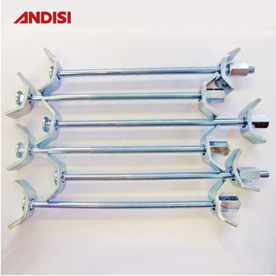 Taille 2 M6x100 Connecteur en acier pour bureaux et comptoirs