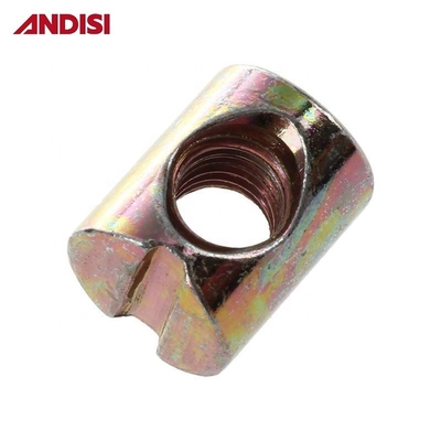 11-20 mm Longueur M6 M8 Tête croisée Phillips Drive Noix de canon pour connexion de joints en bois