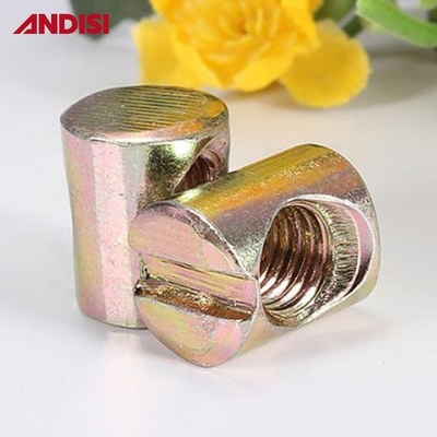 11-20 mm Longueur M6 M8 Tête croisée Phillips Drive Noix de canon pour connexion de joints en bois
