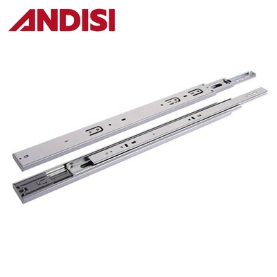 45mm Armoire de meubles tiroirs rails pleine extension pousse à ouvrir roulement à billes tiroirs glissières