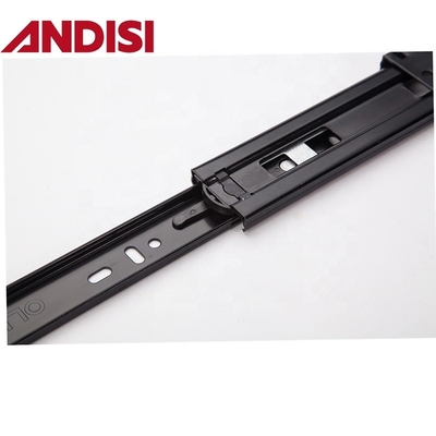 45mm Armoire de meubles tiroirs rails pleine extension pousse à ouvrir roulement à billes tiroirs glissières
