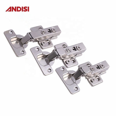 La charnière de meubles 3d réglable douce fermeture clip hydraulique sur le cabinet pour la porte en bois