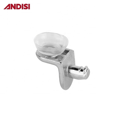 Dia 5mm alliage de zinc PVC support de vitre étagère support pour bois et étagère de l'affichage