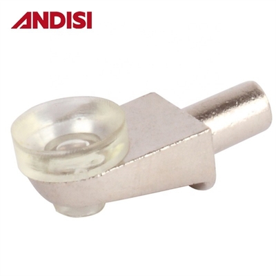 Alliage de zinc 6 mm étagère de support de piquet pour le support de pinceau de verre Autres meubles