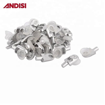 Alliage de zinc 6 mm étagère de support de piquet pour le support de pinceau de verre Autres meubles