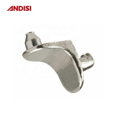 Alliage de zinc 5 mm étagère étagère épingle support support support en acier en forme de L connecteurs joints de meubles