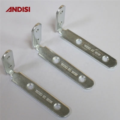 Meubles en bois support de connecteur en forme de L avec matériau en fer et taille 39,5x39,5x13 mm