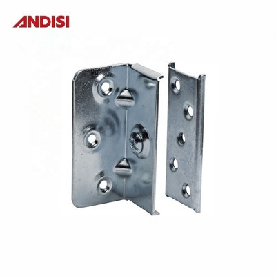 Accessoires de lit en bois raccordement de connecteur d'angle support de rail de lit en fer