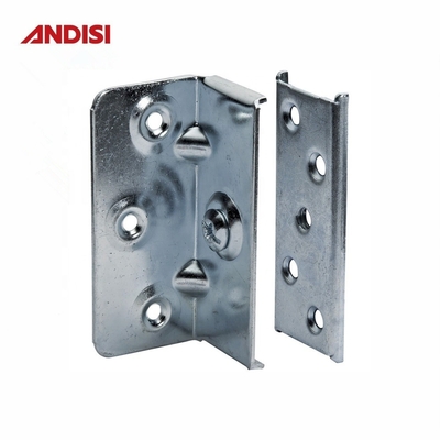 Accessoires de lit en bois raccordement de connecteur d'angle support de rail de lit en fer