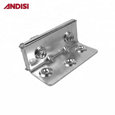 Accessoires de lit en bois raccordement de connecteur d'angle support de rail de lit en fer