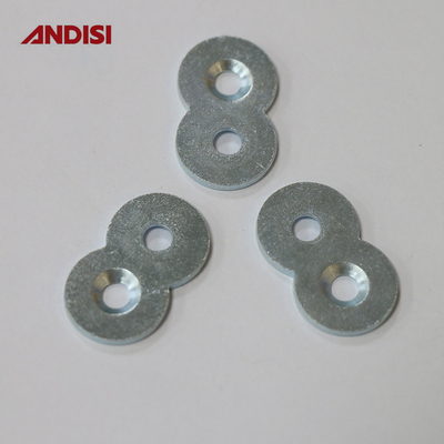 29.2X17.2mm Support de coin métallique de forme 8 non standard pour armoire et table par Andisi