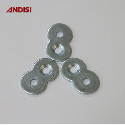 29.2X17.2mm Support de coin métallique de forme 8 non standard pour armoire et table par Andisi
