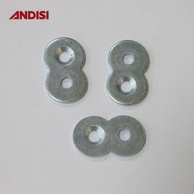 29.2X17.2mm Support de coin métallique de forme 8 non standard pour armoire et table par Andisi