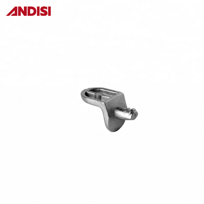 Pin de support de 5 mm solide pour un joint de mobilier en forme de L en fonte et en tôle