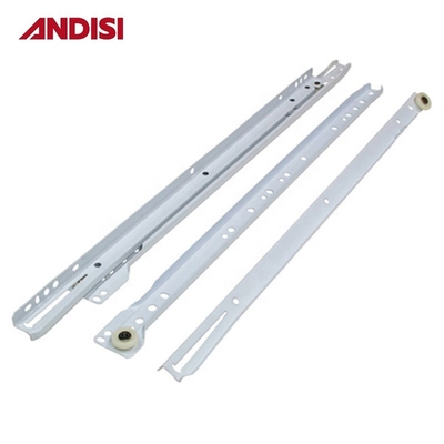 FGV Drawer Sliding Rail pour les meubles modernes Capacité de charge 15 kg Blanc brun ou noir