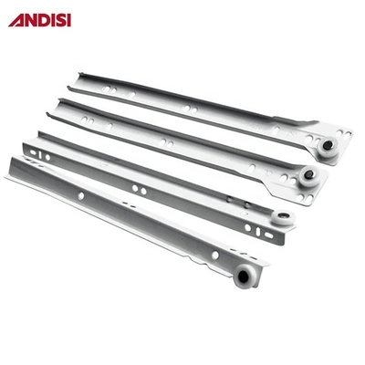 FGV Drawer Sliding Rail pour les meubles modernes Capacité de charge 15 kg Blanc brun ou noir
