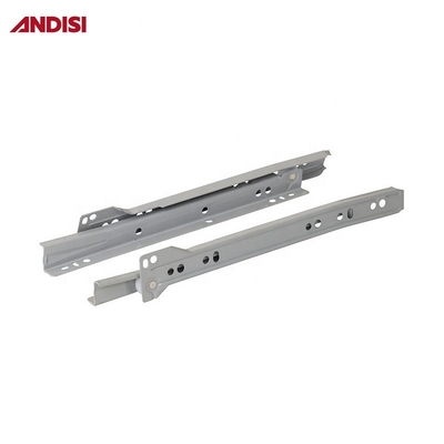 FGV Drawer Sliding Rail pour les meubles modernes Capacité de charge 15 kg Blanc brun ou noir