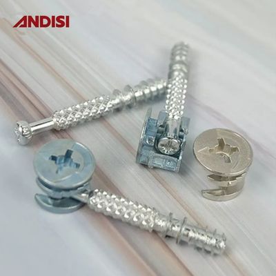 Montage de meubles 3 en 1 Mini fixé vis Cam Fermeture écrous pour le connecteur de l'armoire montage KD