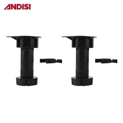 Moderne design réglable en plastique cuisine armoire jambe pour la nivelation de la table plinth pied