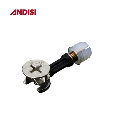 Home Office Connecteur de cabinet 3 en 1 Mini Fix Screw Cam Lock avec écrous en alliage de zinc