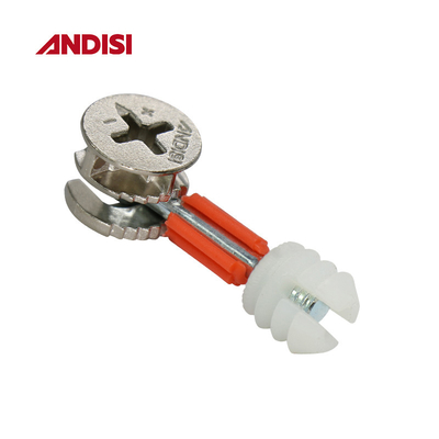 Home Office Connecteur de cabinet 3 en 1 Mini Fix Screw Cam Lock avec écrous en alliage de zinc