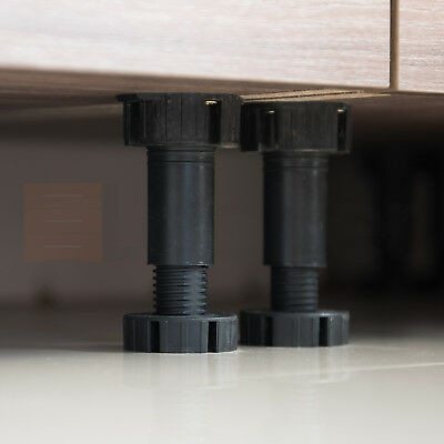 PP/ABS Matériau de cuisine Pieds de plinth pour la hauteur des meubles 3 100-170 mm Clips réglables