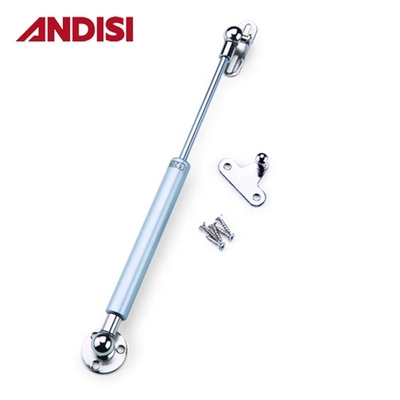 Casque argenté/blanc/noir ressort à gaz pour meubles couvercle de fermeture souple